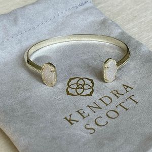 Kendra Scott Elton Cuff Bracelet Iridescent Drusy